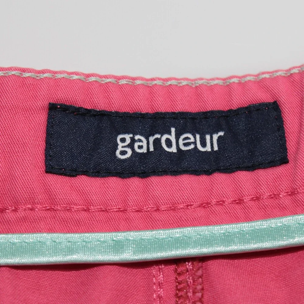 Gardeur NWT Bermuda / Casual Shorts Size 36 US Modern Fit in Pink 100% Cotton